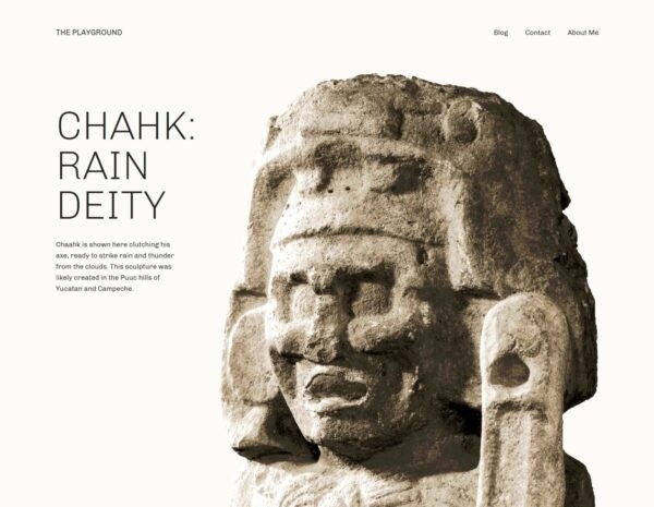 Archeo: свежая тема для WordPress, сочетающая в себе стилистику майя с журнальными паттернами