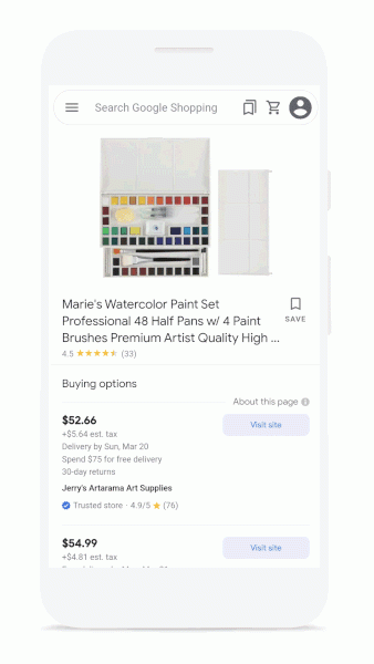 Google запускает значок «Trusted Store» для продавцов с отличными услугами доставки и возврата