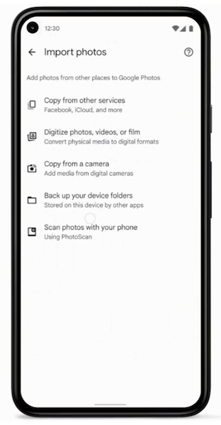 
            Обновленный поиск и импорт фотографий в новой версии Google Фото
        