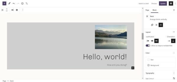 Вышел Gutenberg 13.0 с выбором текста сразу в нескольких блоках, новой вариацией Stack для групп, а также миниатюрами в Cover
