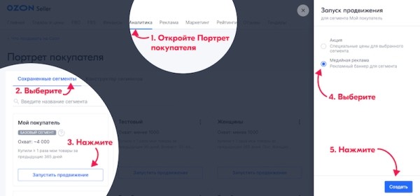 Ozon позволил запускать баннерную рекламу на отдельные сегменты покупателей
Ozon позволил запускать баннерную рекламу на отдельные сегменты покупателей