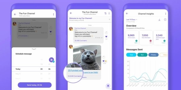 
            Viber реализовал возможность создания каналов
        