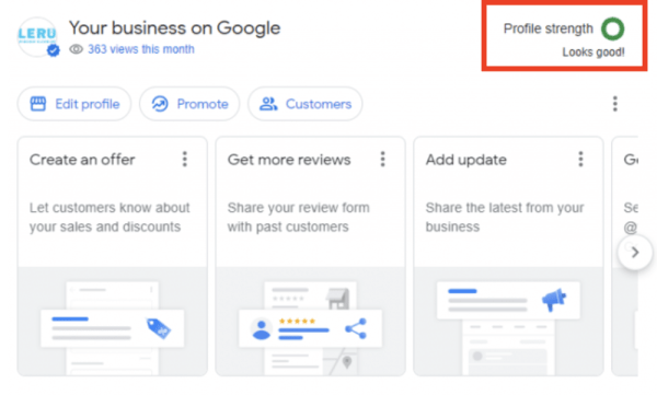 
            Google покажет «Силу профиля» для бизнес-профилей компаний
        