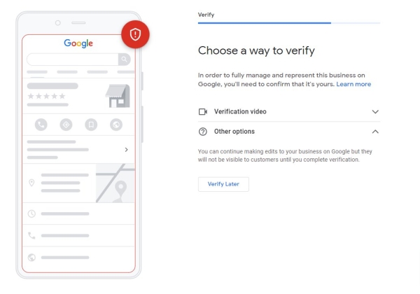 Google продвигает верификацию бизнес-профилей с помощью видео
Google продвигает верификацию бизнес-профилей с помощью видео