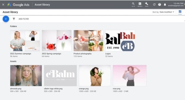 Google Ads открыл библиотеку объектов Asset Library для всех рекламодателей