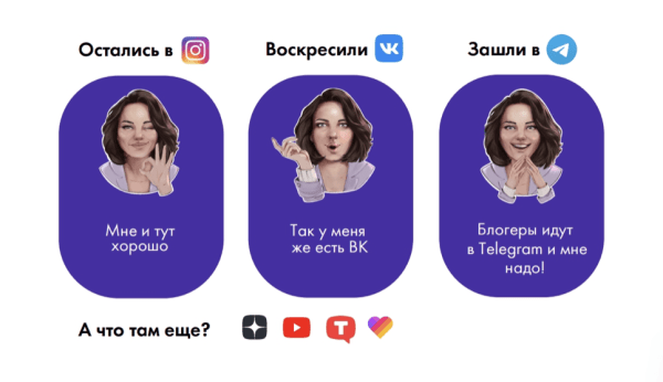 Чем заменить Instagram*: полный обзор форматов ВКонтакте и Telegram
Чем заменить Instagram*: полный обзор форматов ВКонтакте и Telegram