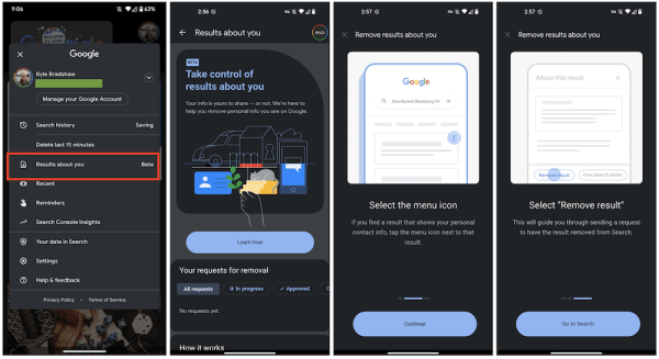 
            В приложении Google появился инструмент для удаления личных данных из поиска
        