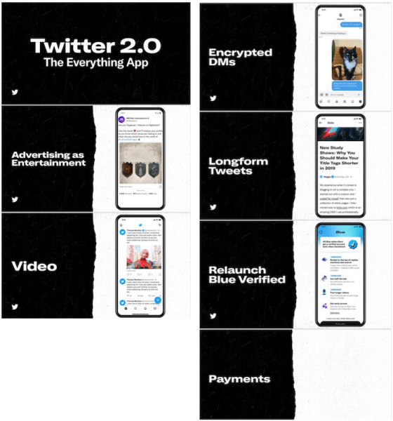
            Илон Маск готовит масштабное обновление Twitter
        
