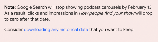 Google сворачивает функцию прослушивания подкастов в результатах поиска
Google сворачивает функцию прослушивания подкастов в результатах поиска