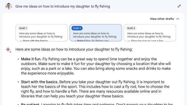 
            Google открывает доступ к Bard
        
