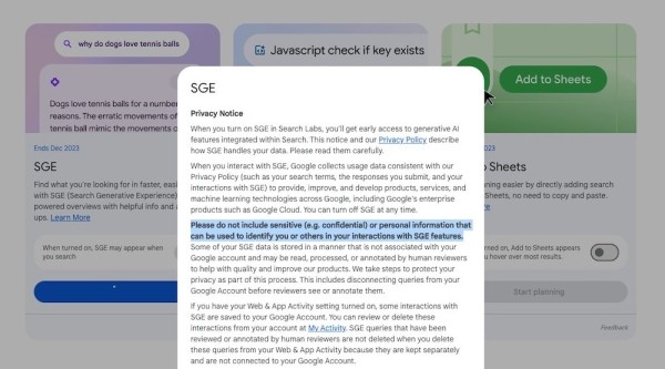 
            Экспериментальный поиск Google: вопросы и ответы
        