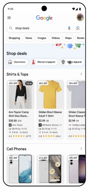 Google Поиск собрал все скидки и акции магазинов на одной странице
Google Поиск собрал все скидки и акции магазинов на одной странице