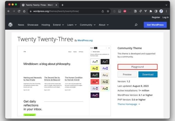 WordPress Playground: от 5-минутной установки до мгновенного развертывания